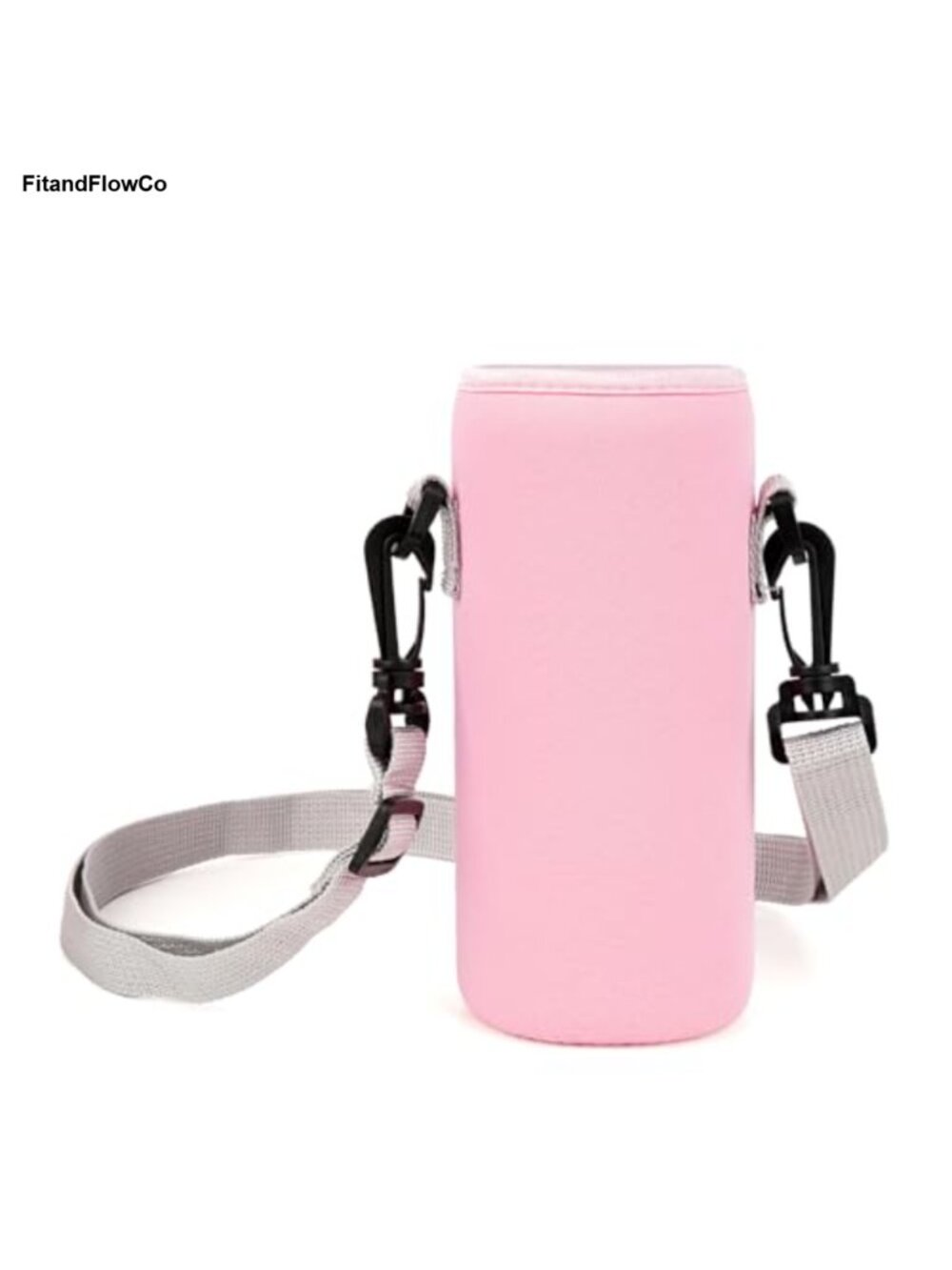Neoprene Water Bottle Carrier Sling Bag Adjustable Strap Crossbody Holder